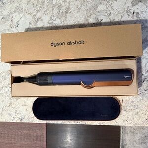 Dyson Airstrait Hair Straightener, Prussian Blue & Copper